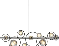 Taklampa Universe - Svart, 110cm - KARE Design