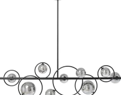 Taklampa Universe - Svart, 110cm - KARE Design