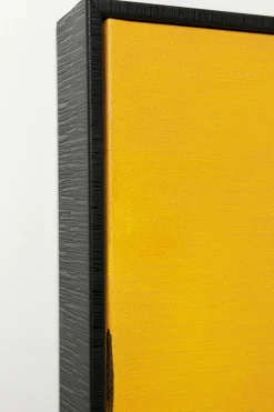 Tavla Abstract Shapes - Gul, 113x113cm - KARE Design