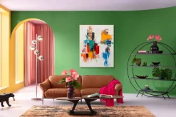 Tavla Be Happy, 150x120cm - KARE Design