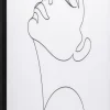 Tavla Drawing Lady, 63x93cm - KARE Design