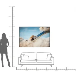 Tavla Elephant In The Sky - Elefant, 150x100cm - KARE Design