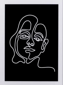 Tavla Faccia Arte - Kvinna, 80x60cm - KARE Design