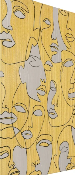 Tavla Faces, 70x100cm - KARE Design