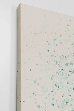 Tavla Flower Boat - Beige/Grön, 120x160cm - KARE Design