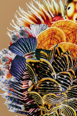Tavla Flower Hair - 120x120cm - KARE Design