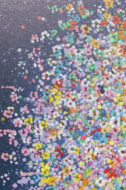 Tavla Flying Elephant At Night - Canvas, 160x120cm - KARE Design