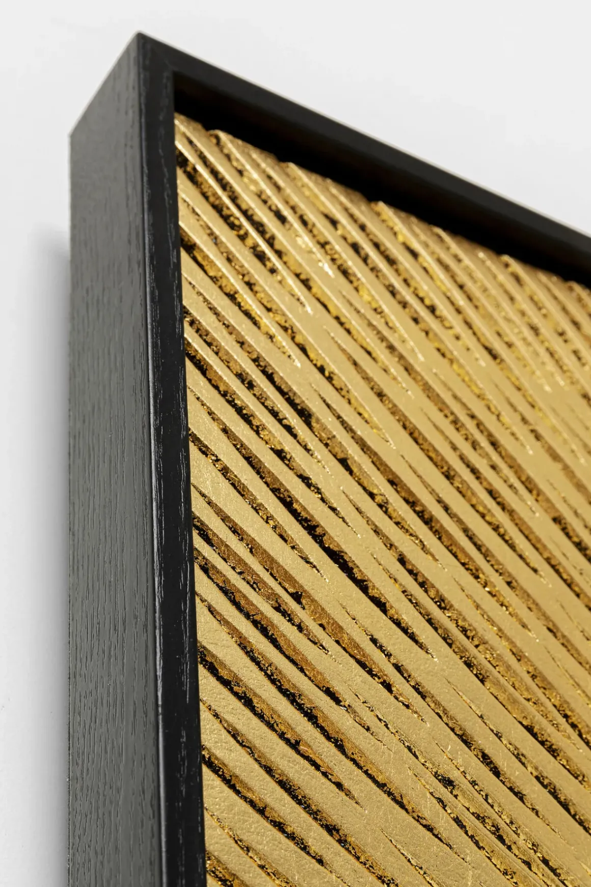Tavla Geometric Circle Guld, 120x120cm - KARE Design