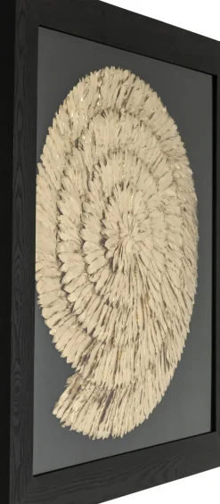 Tavla Golden Snail - Guld, 120x120cm - KARE Design