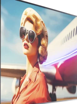 Tavla LED Jetset Pose Lady, 120x80cm - KARE Design