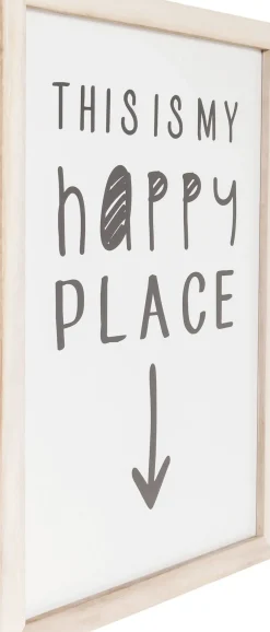 Tavla My Happy Place, 50x38cm - KARE Design