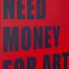 Tavla Need Money, 80x80cm - KARE Design