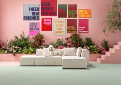 Tavla New Friends, 80x80cm - KARE Design