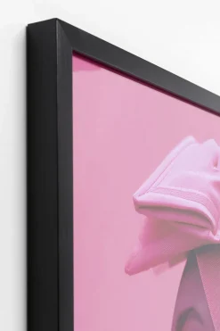 Tavla Pink Woman LED, 80x80cm - KARE Design
