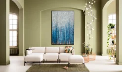 Tavla Rain Shower, 180x120cm - KARE Design