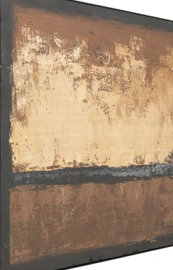 Tavla Silence - Brun, 120x120cm - KARE Design