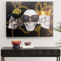 Tavla Skull Gang, 120x90cm - KARE Design