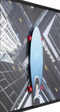 Tavla Skyline Skater - Inramad, 149x149cm - KARE Design