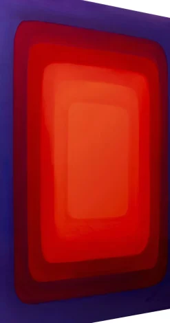 Tavla Tendency Red - Canvas, 120x160cm - KARE Design