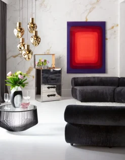Tavla Tendency Red - Canvas, 120x160cm - KARE Design