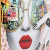Tavla Times Square View, 80x80cm - KARE Design