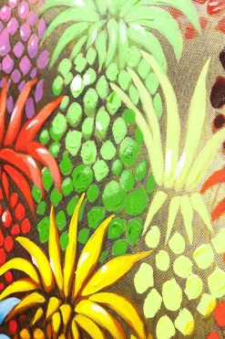 Tavla Touched Flower Elefant 90x120cm - KARE Design