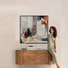 Tavla Visione Obliquo - 100x100cm - KARE Design