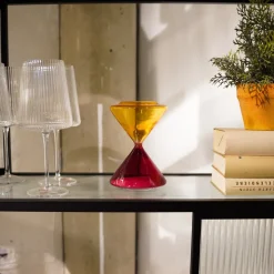 Timglas Röd/Orange - 3 min Ø12 - KARE Design