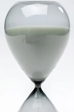 Timglas Timer - Svart, 25cm - KARE Design