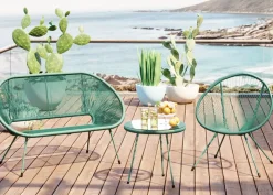 Trädgårdsbänk Acapulco Mono - Grön - KARE Design