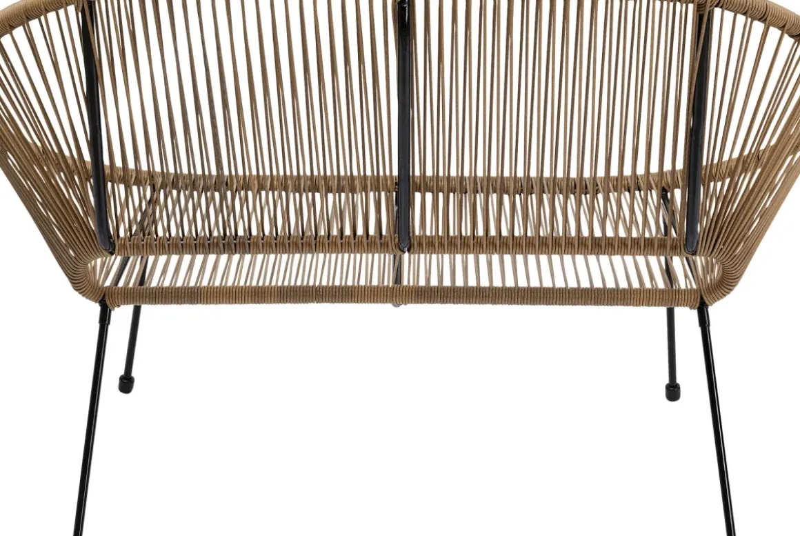 Trädgårdsbänk Acapulco - Natur, 121 cm - KARE Design