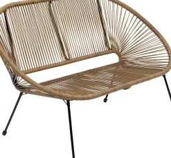 Trädgårdsbänk Acapulco - Natur, 121 cm - KARE Design