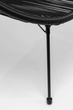 Trädgårdsbänk Acapulco - Svart, 121cm - KARE Design