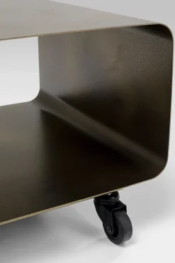 Tv-Bänk Lounge på Hjul - Bronze, 30x90cm - KARE Design
