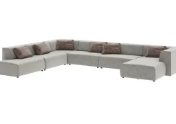U-Soffa Infinity Malibu Grå, 417cm - KARE Design