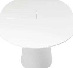 Utdragbart Bord Benvenuto - Ovalt Bord Vit, 200-250x110cm - KARE Design