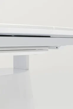 Utdragbart Bord Benvenuto - Ovalt Bord Vit, 200-250x110cm - KARE Design