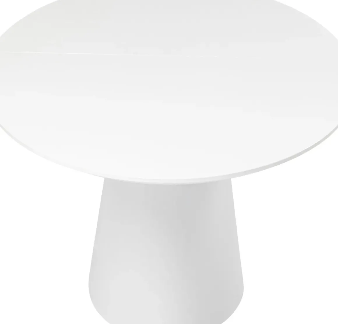 Utdragbart Bord Benvenuto - Ovalt Bord Vit, 200-250x110cm - KARE Design