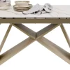 Utdragbart Bord Nelly - Greige 180(40+40)x90cm - KARE Design