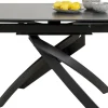 Utdragbart Bord Twist - Svart, 120(30+30)x90cm - KARE Design