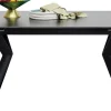 Utdragbart Bord Xenia - Svart, 140(30+30)x80cm - KARE Design