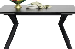 Utdragbart Bord Xenia - Svart, 140(30+30)x80cm - KARE Design