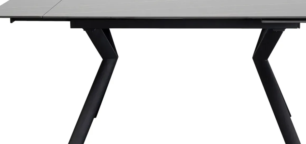 Utdragbart Bord Xenia - Svart, 140(30+30)x80cm - KARE Design