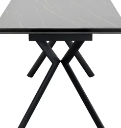 Utdragbart Bord Xenia - Svart, 140(30+30)x80cm - KARE Design