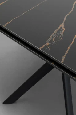 Utdragbart Bord Xenia - Svart, 140(30+30)x80cm - KARE Design