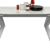 Utdragbart Bord Xenia - Vit 140(30+30)x80cm - KARE Design