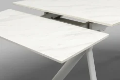 Utdragbart Bord Xenia - Vit 140(30+30)x80cm - KARE Design