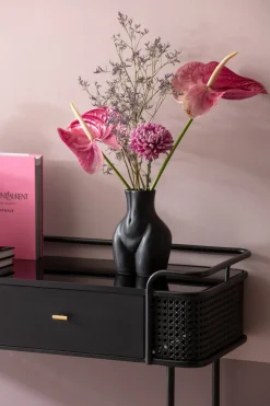 Vas Donna - Svart, 22cm - KARE Design