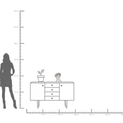 Vas Favola Lady, 26cm - KARE Design