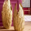 Vas Feathers Guld 80cm - KARE Design